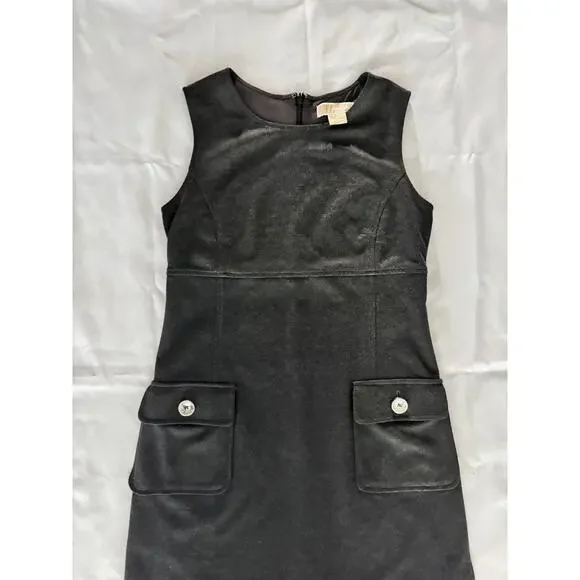 Michael Kors Dress Size 8-Charcoal Grey Dress - Picture 3 of 7